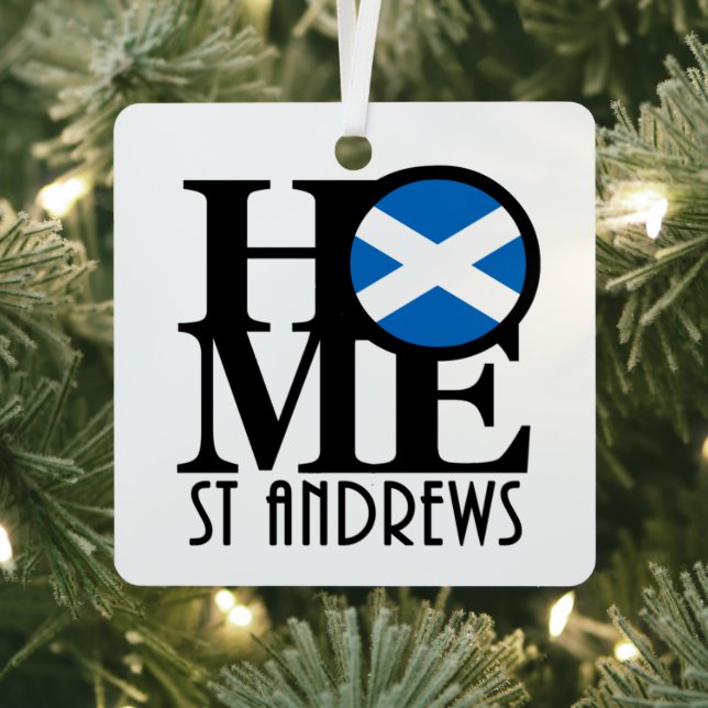 HOME St Andrews Scotland  Metal Tree Decoration (Insitu)