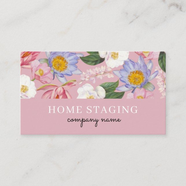 Home Staging Business Card (Front)
