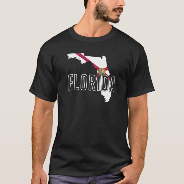 Home State Floridian  Florida T-Shirt (Front)