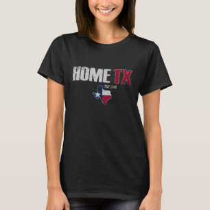 Home State of Texas Texan Flag Vintage Fade Men Wo T-Shirt