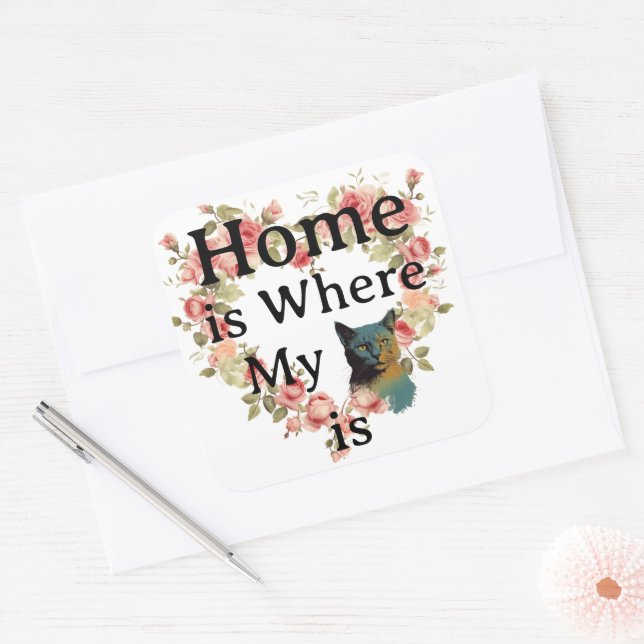 Home Sticker (Envelope)