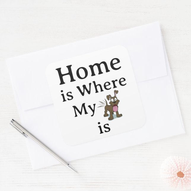 Home Sticker (Envelope)