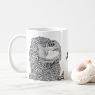 HOME STORY OF OUR FAMILY TREE 3 FACES OF EAGLE E9 COFFEE MUG