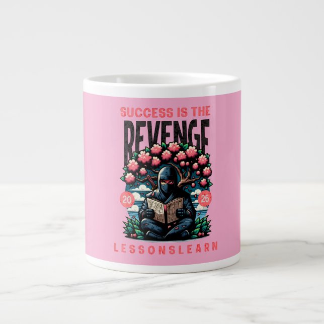 HOME SUCCESS REVENGE LESSONS LEARN MUG (Front)