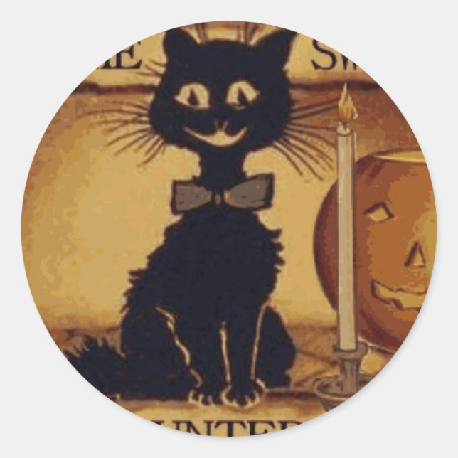 Home Sweet Haunted Home Classic Round Sticker (Front)