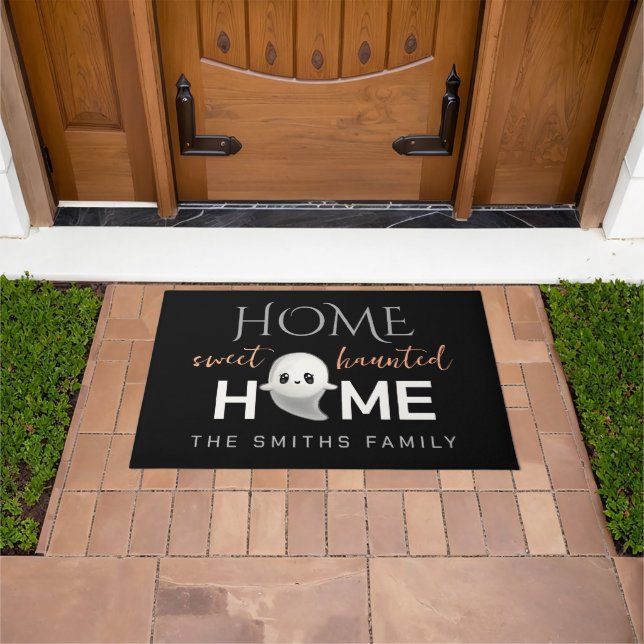 Home Sweet Haunted Home  Doormat (Outdoor)