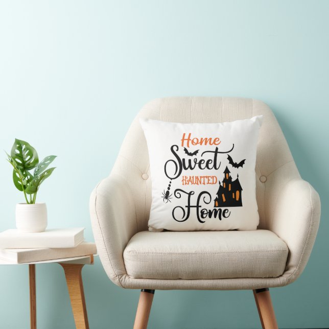 Home sweet Haunted Home Halloween  Cushion (Chair)