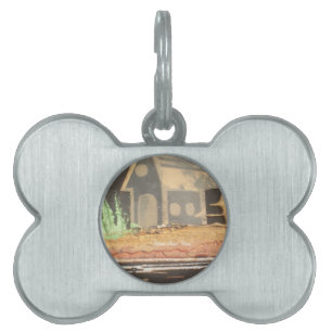 Home Sweet Home Art Print Pet Tag