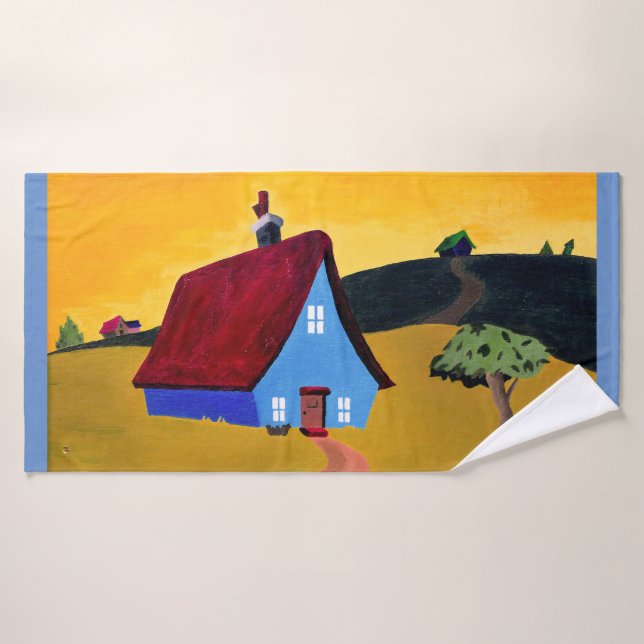 HOME SWEET HOME Bath Towel (Bath Towel)