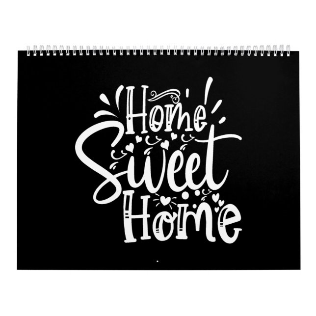 home sweet home calendar (Cover)