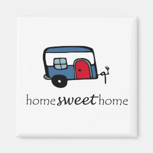 Home Sweet Home Camper Magnet
