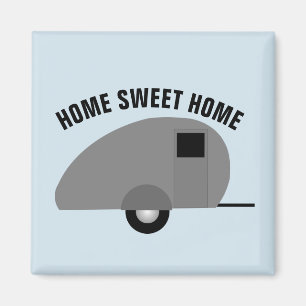 HOME SWEET HOME CAMPER Trailer Magnets