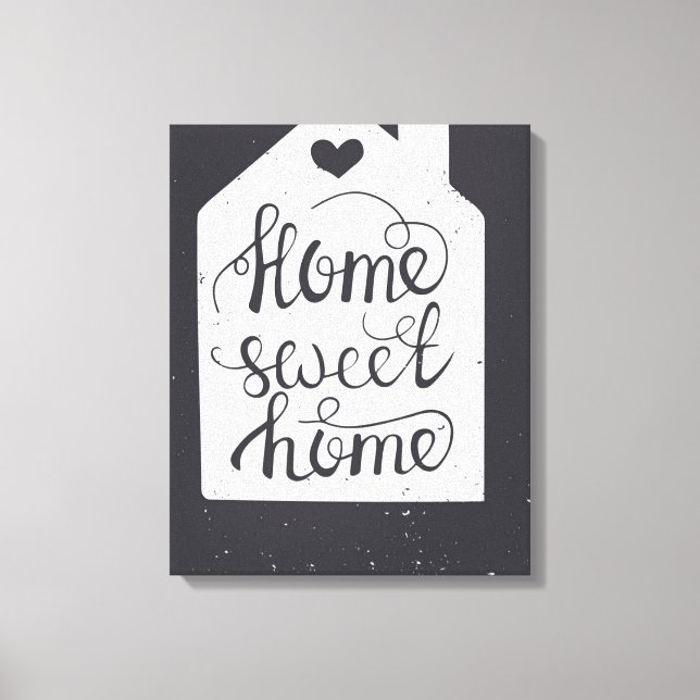 Home Sweet Home Canvas Print (Front)