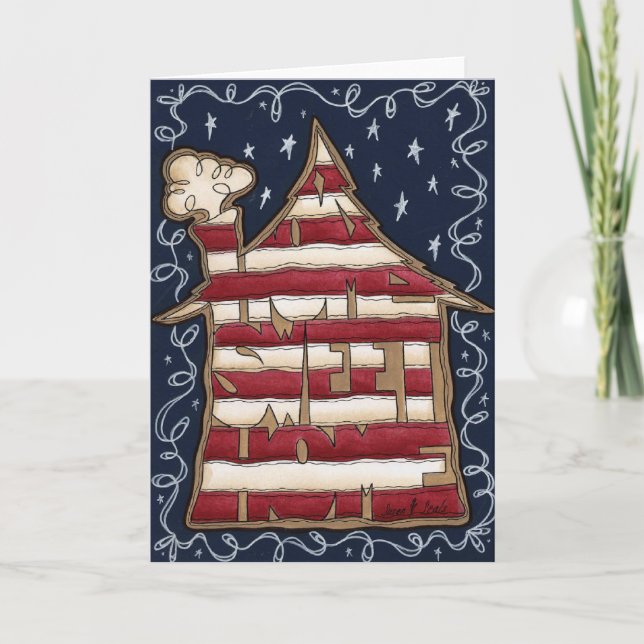 home sweet home card (Front)