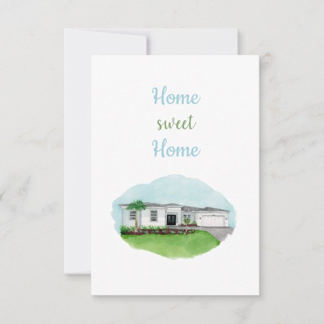 Home Sweet Home Card (Front)