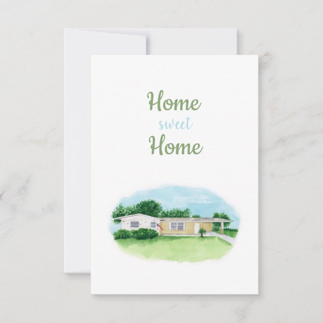 Home Sweet Home Card (Front)