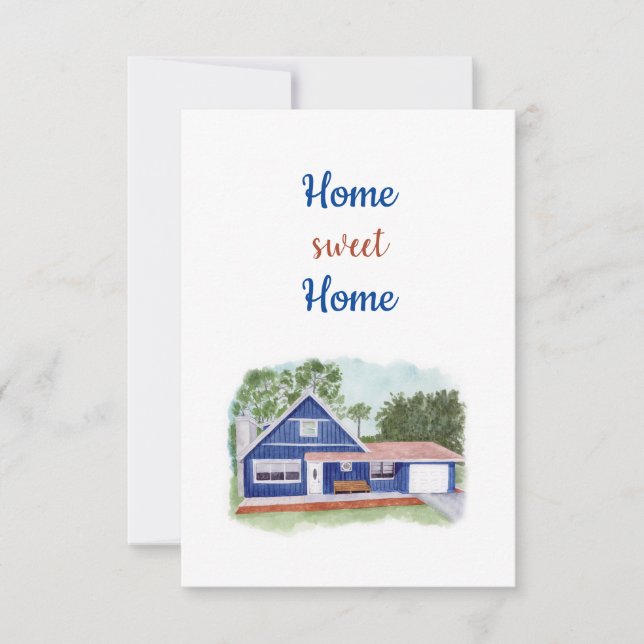 Home Sweet Home Card (Front)