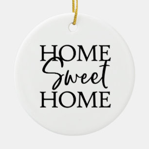 Home Sweet Home Ceramic Tree Decoration
