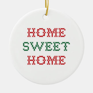 Home Sweet Home Ceramic Tree Decoration