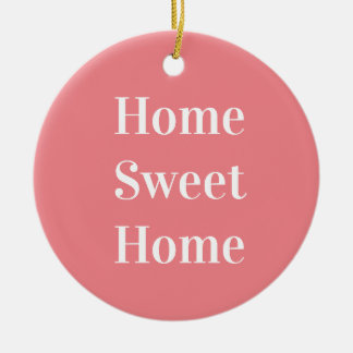 home sweet home ceramic tree decoration