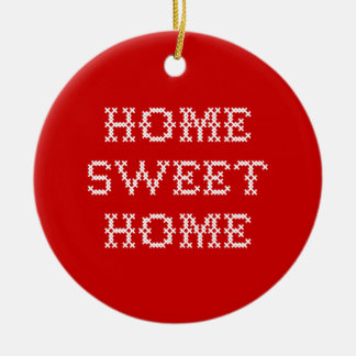 Home Sweet Home Ceramic Tree Decoration