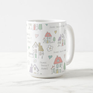 Home sweet home coffee mug
