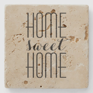 Home Sweet Home Custom Colour Stone Coaster