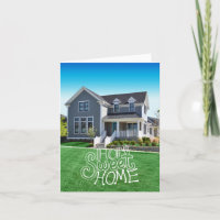 Home Sweet Home Custom Photo Change of Address