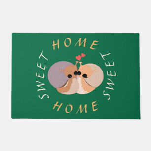 Home Sweet Home Doormat - Snail Couple