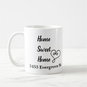 Home Sweet Home Family Housewarming Gift Coffee Mug