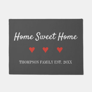 Home Sweet Home Family Name Doormat
