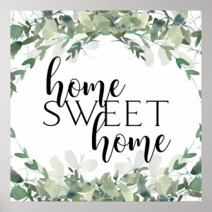 Home Sweet Home Farmhouse Poster