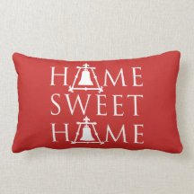 Home Sweet Home Fleur Raincross Design - Red -