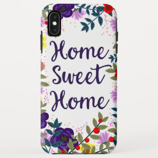 Home Sweet Home Floral Reef iPhone XS Max Case