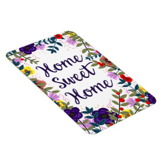 Home Sweet Home Floral Reef Magnet
