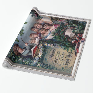 Home Sweet Home for Christmas Wrapping Paper