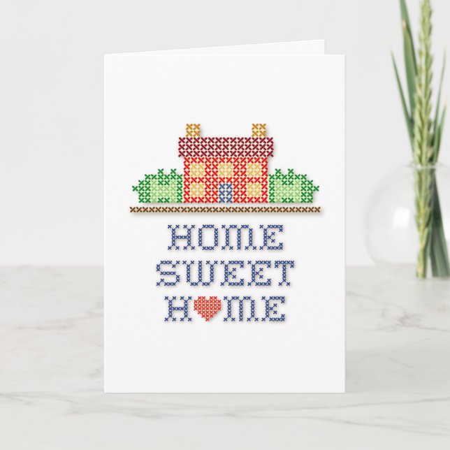 Home Sweet Home Greeting Card (Front)