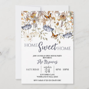 Home Sweet Home, Housewarming, Open House Invitation