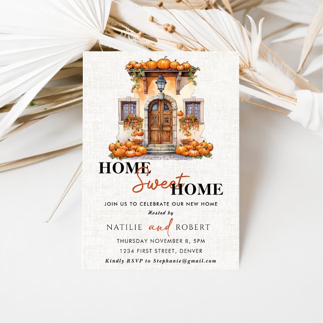 Home Sweet Home Housewarming Party Invitation (Creator Uploaded)