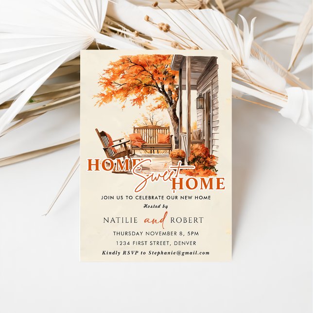 Home Sweet Home Housewarming Party Invitation (Creator Uploaded)