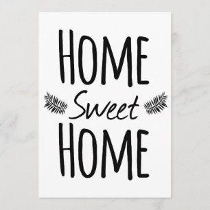 Home Sweet Home Housewarming Party Invitations