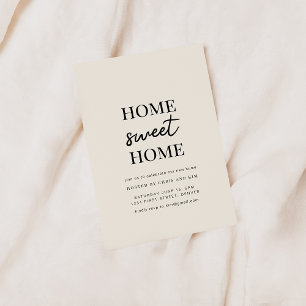 Home Sweet Home Housewarming Party Invite