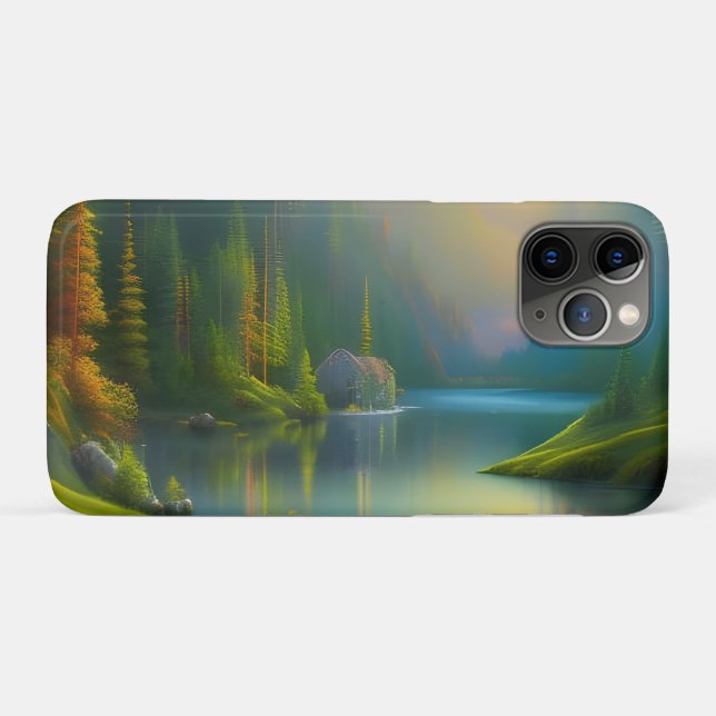 Home Sweet Home in the woods  Case-Mate iPhone Case (Back (Horizontal))