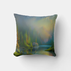Home Sweet Home in the woods   Cushion
