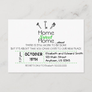 Home Sweet Home Invitation
