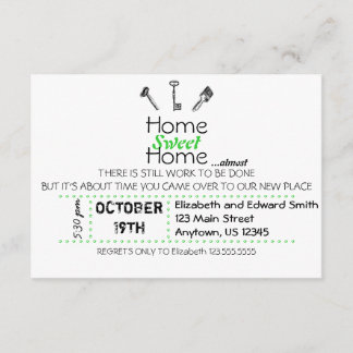 Home Sweet Home Invitation