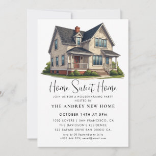 Home Sweet Home Invitation