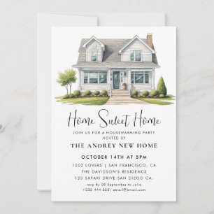 Home Sweet Home Invitation