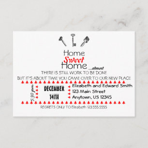 Home Sweet Home Invitation