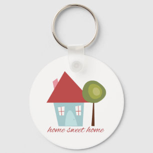 Home Sweet Home Key Ring